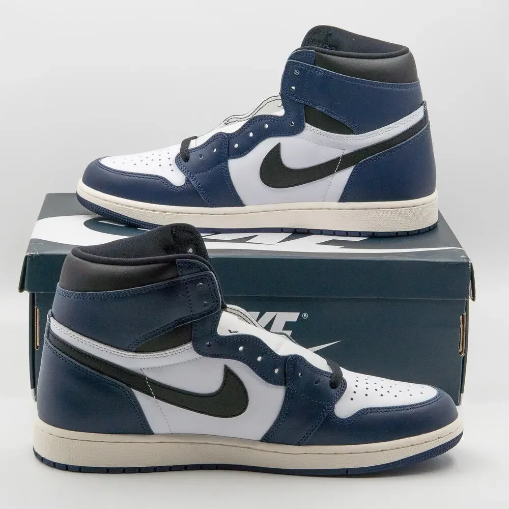 Jordan 1 High OG Midnight Navy Sz 13M DS DZ5485-401